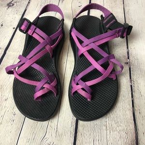 Chaco’s ZX2 with toe loop, Vibram soles